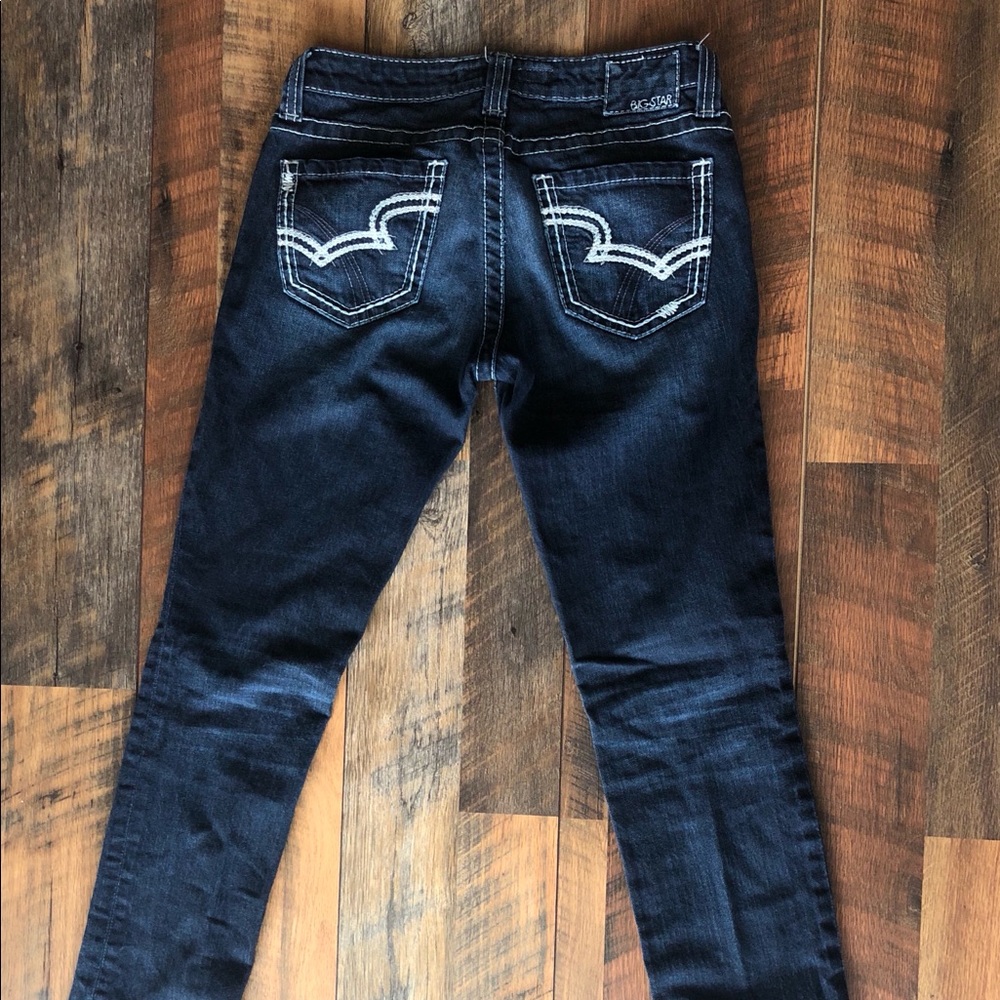 Ladies Big Star jeans. Casey - lowrise - 27R